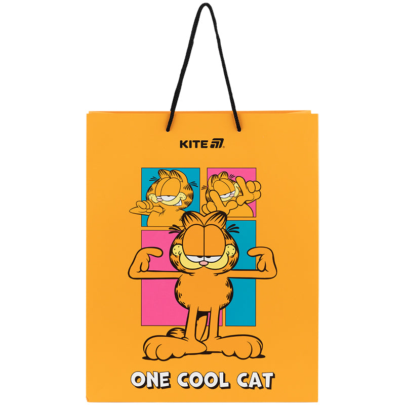 Пакет подарочный бумажный Kite Garfield GF25-266, 26х32см
